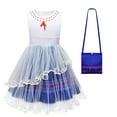 thumbnail image 1 of Girls Luisa Mirabel Cosplay Princess Dress Halloween Birthday Fancy Outfits, 1 of 7