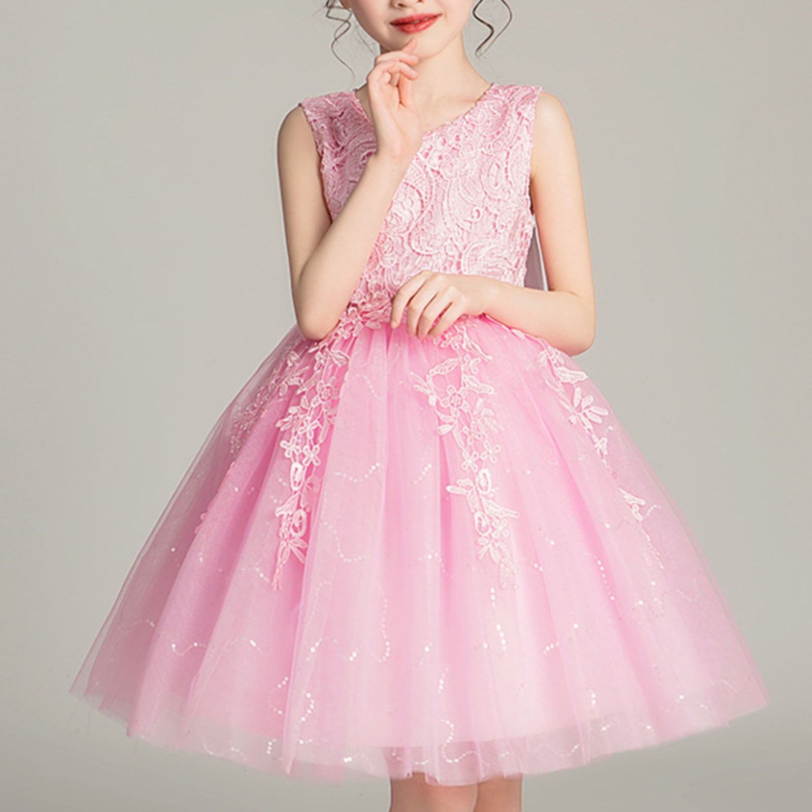 luxury tutu dresses TUTU DU MONDE Summer2026 Shimmering Shore Maxi TUTU Dress 10-11y / satin bow