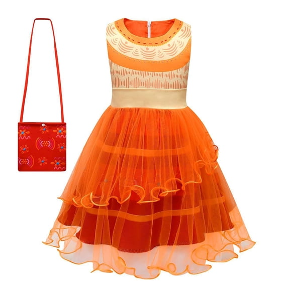 Girls Madrigal Cosplay Costume Princess Dress Kids Party Birthday Tutu Dresses