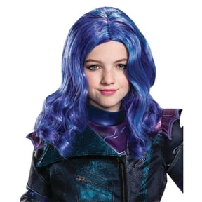 Girls Mal Wig Child Costume Accessory