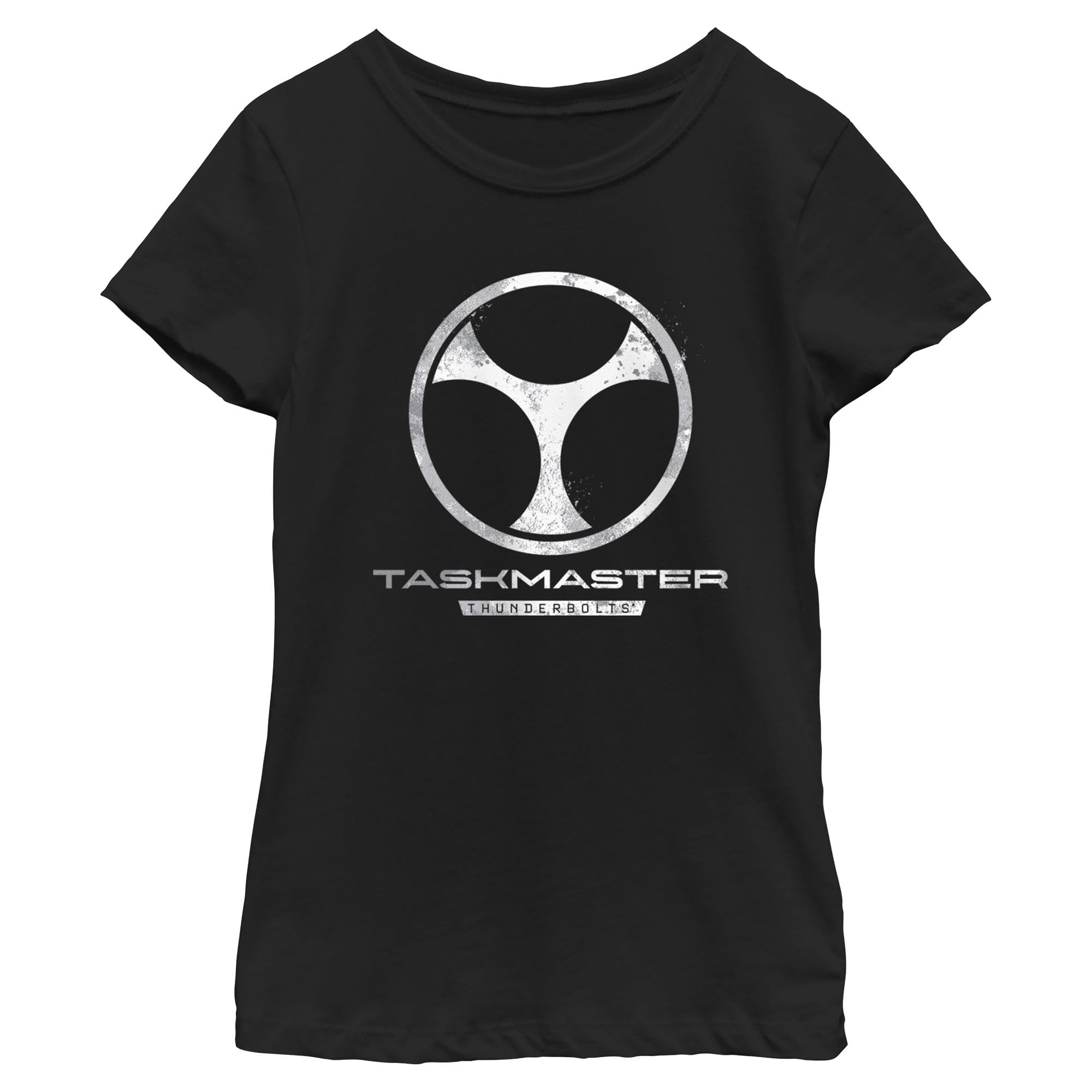 Girls Marvel: Thunderbolts Taskmaster Logo T Shirt - Walmart.com