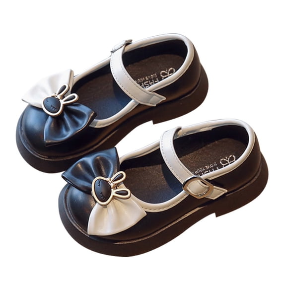 Girls Mary Jane Dress Shoes Toddler Little Kids Ballet Flower Girls Princess School Shoes 2-9Y