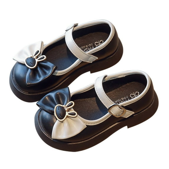 Girls Mary Jane Dress Shoes Toddler Little Kids Ballet Flower Girls Princess School Shoes 2-9Y