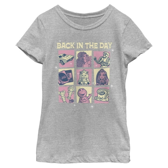 Girls Mattel Retro Classic Toys Back in the Day T Shirt