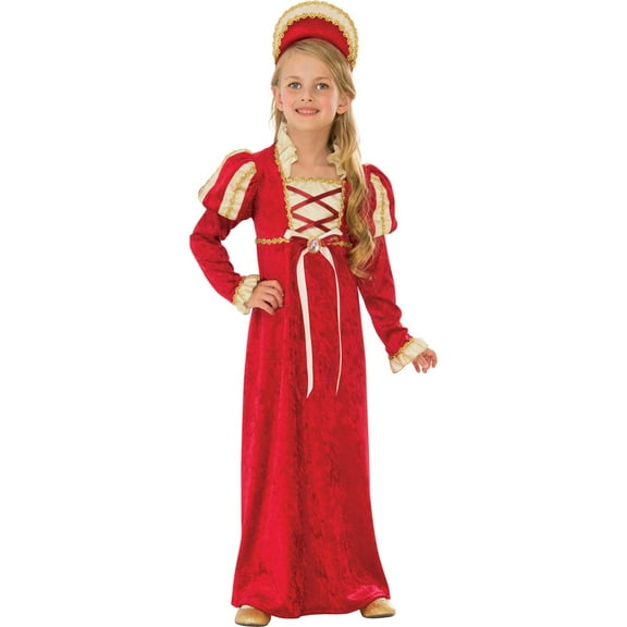 Girls Medieval Princess Costume