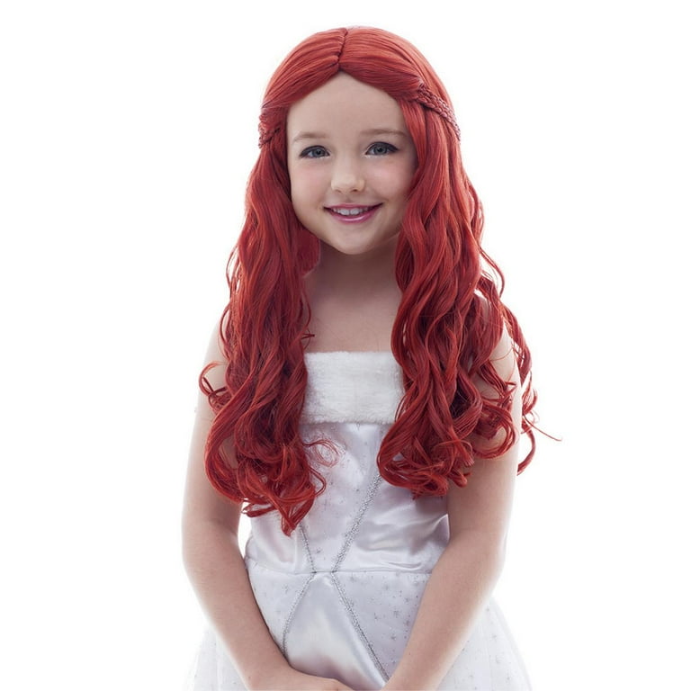 Medieval Princess Wig Adult Brown Medieval Princess Wig Adult Brown