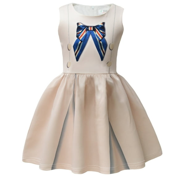 Girls Megan Dress Sleeveless Cartoon Princess Costumes Halloween Dress up