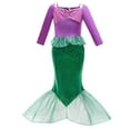 thumbnail image 1 of Girls Mermaid Dress Unicorn Dress Kids Play Dress up Costume Party Dress, 1 of 3