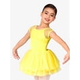 thumbnail image 1 of Girls Mesh Sleeve Triple Layer Tutu Dress, 1 of 9