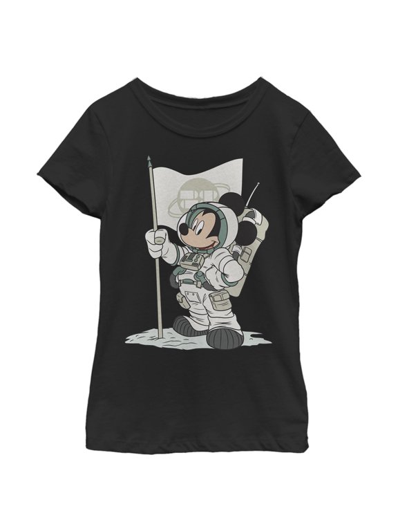 Girls Mickey & Friends Astronaut T Shirt