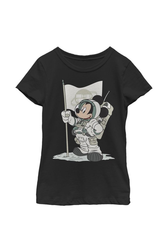 Girls Mickey & Friends Astronaut T Shirt