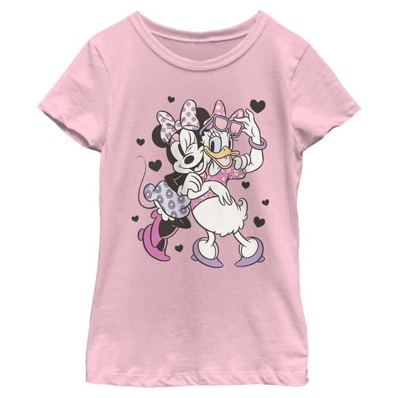 Girls Mickey & Friends Big Besties T Shirt