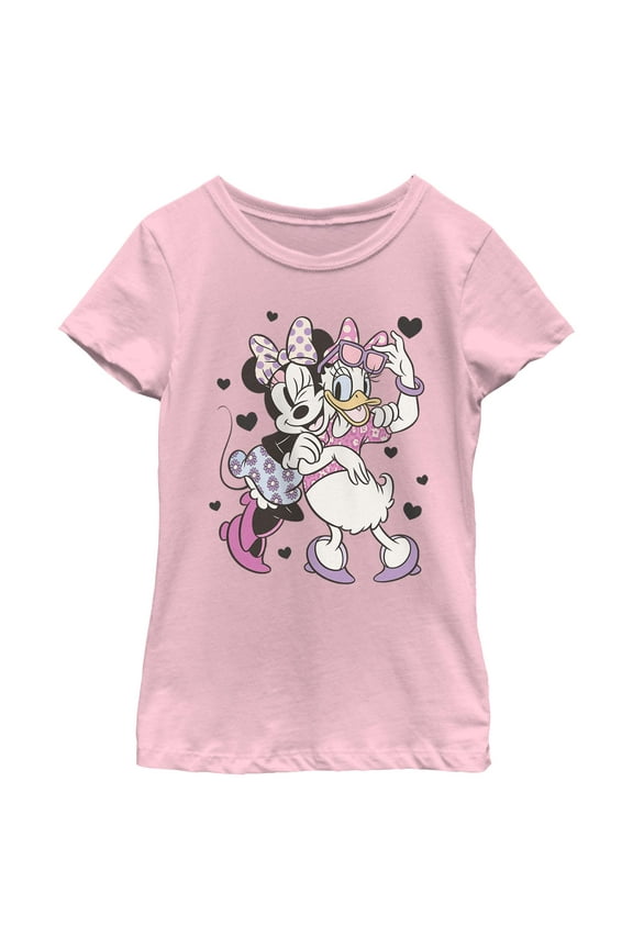 Girls Mickey & Friends Big Besties T Shirt