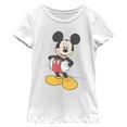 thumbnail image 1 of Girls Mickey & Friends Classic Glove Pose T Shirt, 1 of 4