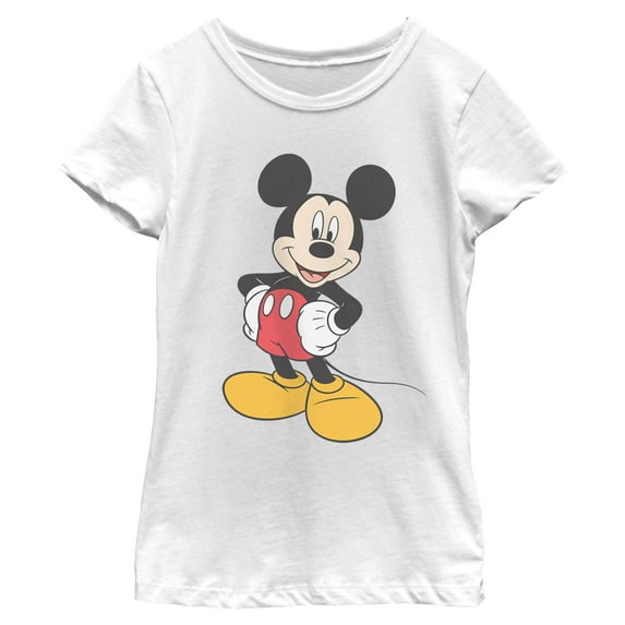 Girls Mickey & Friends Classic Glove Pose T Shirt