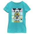 thumbnail image 1 of Girls Mickey & Friends Cropped Portraits T Shirt, 1 of 4