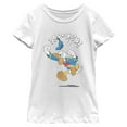 thumbnail image 1 of Girls Mickey & Friends Donald Duck Angry Jump T Shirt, 1 of 4