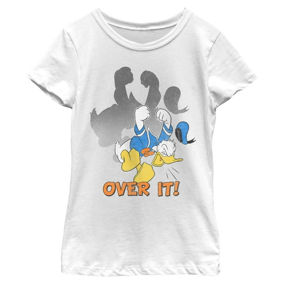 Girls Mickey & Friends Donald Duck Over It T Shirt