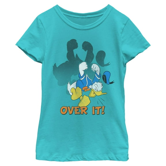 Girls Mickey & Friends Donald Duck Over It T Shirt