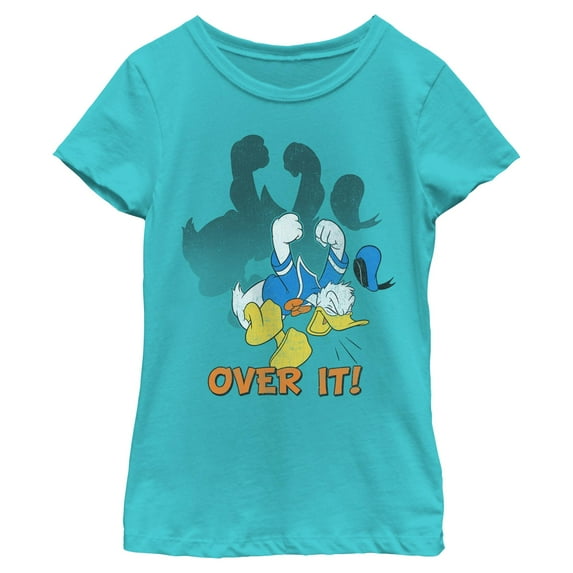 Girls Mickey & Friends Donald Duck Over It T Shirt