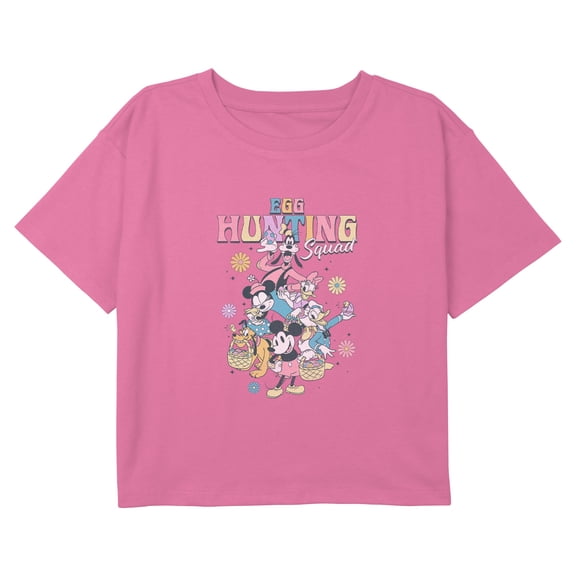 Girls Mickey & Friends Egg Hunting Squad T Shirt