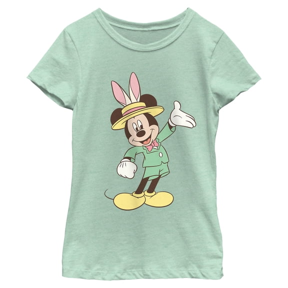 Girls Mickey & Friends Happy Easter Happy Suit T Shirt