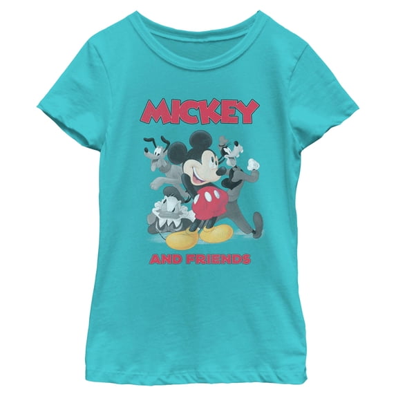Girls Mickey & Friends Original Pals T Shirt