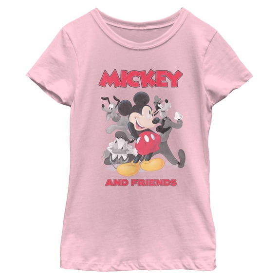 Girls Mickey & Friends Original Pals T Shirt