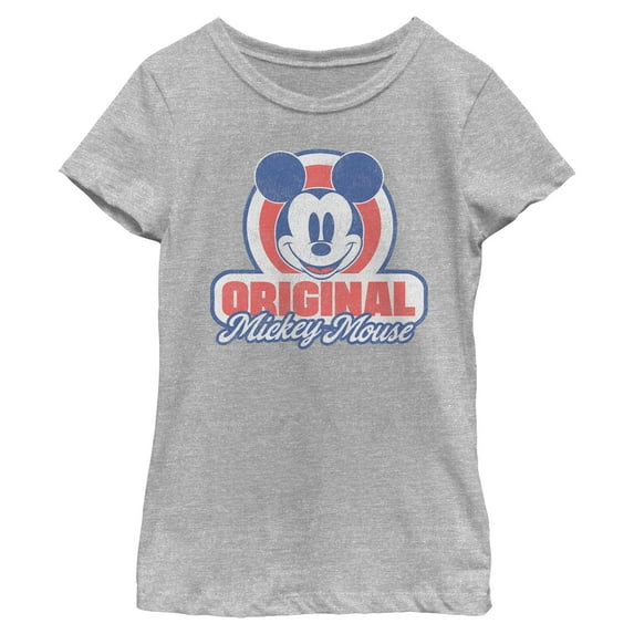 Girls Mickey & Friends Original Retro Logo T Shirt