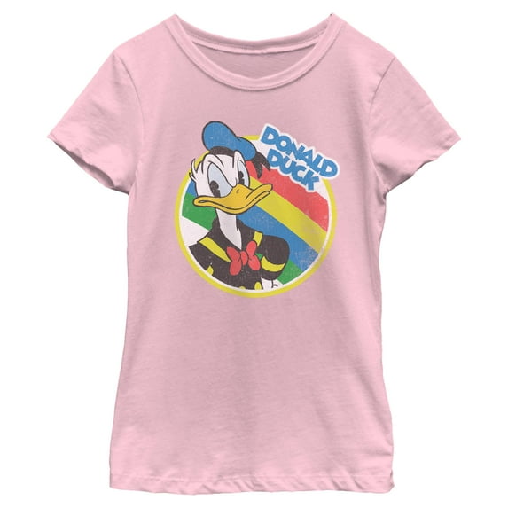 Girls Mickey & Friends Serious Donald Duck T Shirt