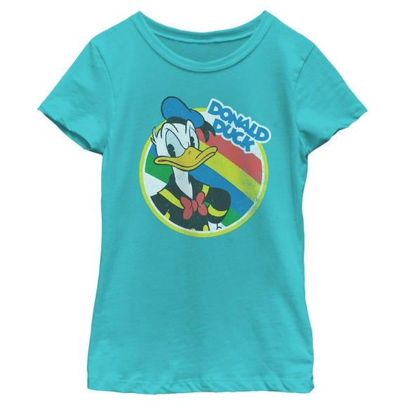 Girls Mickey & Friends Serious Donald Duck T Shirt
