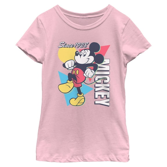 Girls Mickey & Friends Since 1918 Retro T Shirt