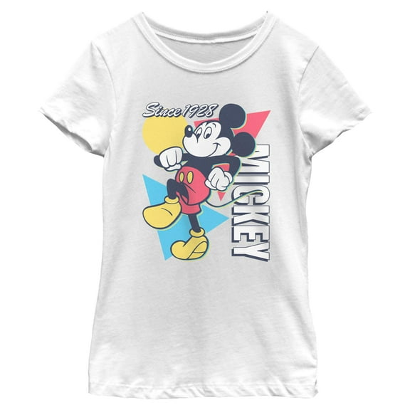 Girls Mickey & Friends Since 1918 Retro T Shirt