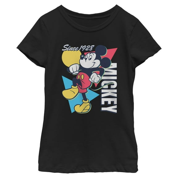 Girls Mickey & Friends Since 1918 Retro T Shirt