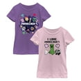 thumbnail image 1 of Girls Minecraft Adorable Creeper Bundle 2-Pack T Shirt, 1 of 13