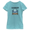 thumbnail image 1 of Girls Minecraft Allay Badge T Shirt, 1 of 4