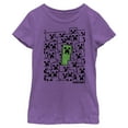 thumbnail image 1 of Girls Minecraft Stand Out Creeper T Shirt, 1 of 4