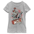 thumbnail image 1 of Girls Minecraft Wolf T Shirt, 1 of 4