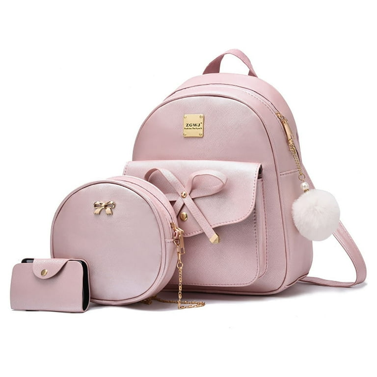 Blush backpack purse deals