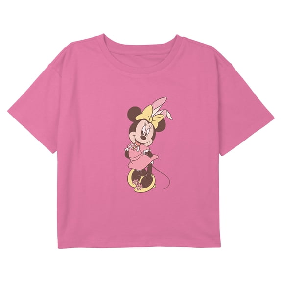 Girls Minnie Mouse Bunny Easter Minnie T Shirt
