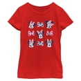thumbnail image 1 of Girls Minnie Mouse Many Minnies and Bows T Shirt, 1 of 5