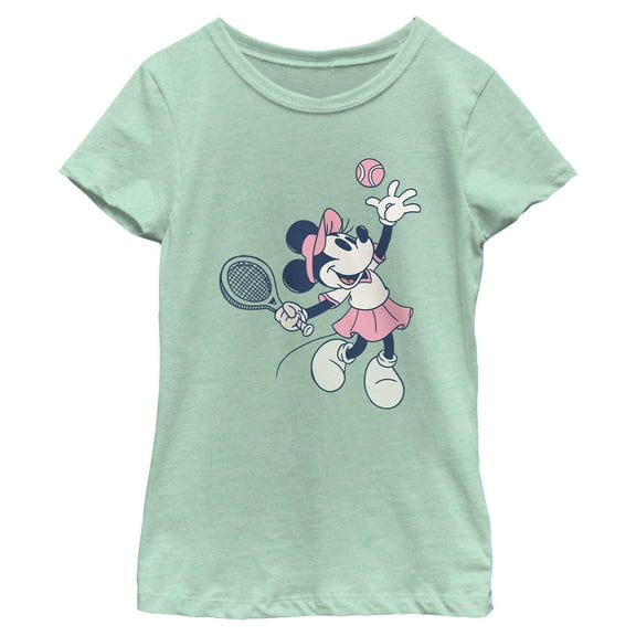 Girls Minnie Mouse Tennis Club T Shirt