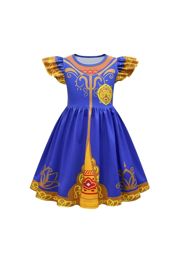 Girls Mira Princess Dress up Costume Cosplay Fancy Party Dress