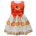 thumbnail image 1 of Girls Moana Costume Dress Sleeveless Halloween Princess Casual Beach Sundress, 1 of 7