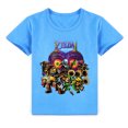 thumbnail image 1 of Boys Zelda Cotton Short Sleeve T-shirt Kids Casual Sport Top for Summer T-shirt, 1 of 2