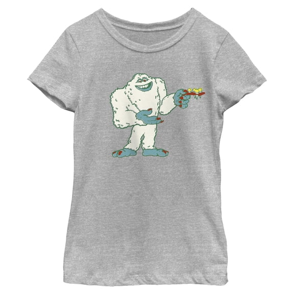 Girls Monsters Inc Adorable Snowman Lemon Ice Cream T Shirt