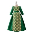 thumbnail image 1 of Girls Muslim Princess Dress Long Sleeve Prayer Maxi Dress 4-7 Year, 1 of 7