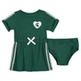 thumbnail image 1 of Girls Newborn & Infant Colosseum Green Michigan State Spartans Xur Dress and Bloomer Set, 1 of 2