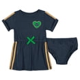 thumbnail image 1 of Girls Newborn & Infant Colosseum Navy Notre Dame Fighting Irish Xur Dress and Bloomer Set, 1 of 2