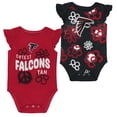thumbnail image 1 of Girls Newborn & Infant Outerstuff Atlanta Falcons The Sunshine Two-Piece Bodysuit Set, 1 of 5